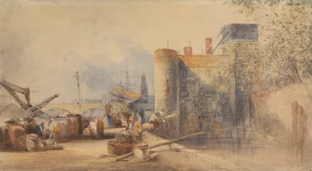 Příkop v Tower of London