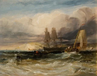 Na Temži - Tilbury Fort, 1840.