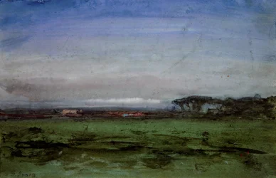 Přes Campagna, 1872.