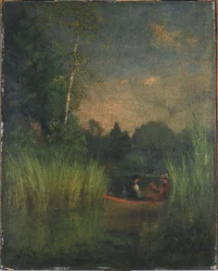 Soumrak v rákosí (Alexandria Bay)