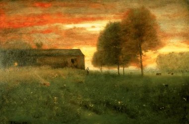 Západ slunce, Montclair, 1892