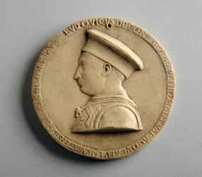 Sádrový medailon (sádra)