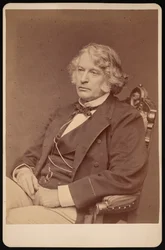 Portrét Charlese Sumnera 1811-1874, před rokem 1874.