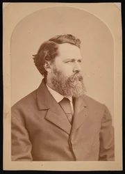 Portrét Olivera Wolcotta Gibbse 1822-1908, mezi 1870 a 1873.