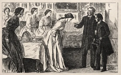 Chtěl kuráta. Spíše utrpení pro reverenda M. Greena, 1865.