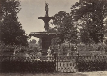 Fontána, Savannah, Georgia, 1860.
