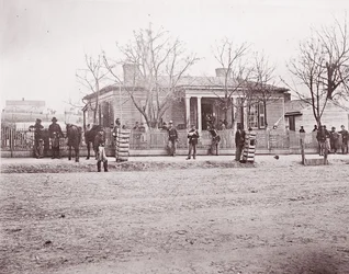 Sídlo generála Shermana nebo Thomase, Chattanooga, ca. 1864.