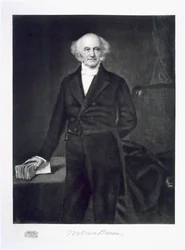 Martin Van Buren, 8. prezident Spojených států amerických, pub. 1901 (hlubotisk)