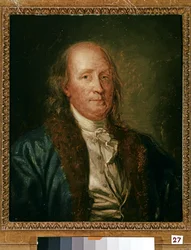 Portrét FRANKLINA BENJAMINA, asi 1846 (olej na plátně)