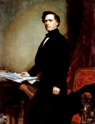 Portrét prezidenta Franklina Pierce