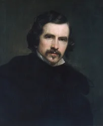Portrét umělce, 1851.