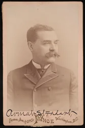 Portrét Armata Stoddarta 1842-1910, před rokem 1892.