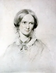 Charlotte Bronte, anglický romanopisec, 1850