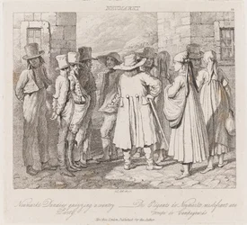 Dandies, Neumarket, c.1821 (lept)
