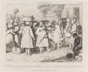 Milk Women, Ittenheim, kolem roku 1821 (lept)
