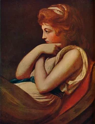 Emma, lady Hamiltonová, kolem roku 1785, 1909