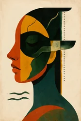 The Weight of Now, 2025 (akryl na plátně)