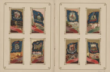 Vlajky všech národů a Spojených států amerických - Strany 29 a 30, 1887