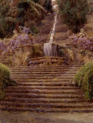 Kaskáda, Villa Cicogna