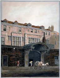 Brána Winchester Place, Londýn, 1820.