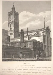 St. Dionis, Backchurch, Fenchurch Street, rytý William Wise