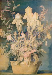 Květinová malba od George Sheringhama, c1910-1920, 1936.