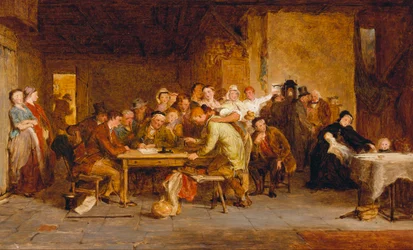 Skica pro "The Raffle", 1868