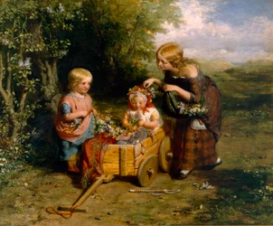 Jarní květiny, 1851.