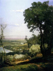 Pohled na Perugia, Itálie
