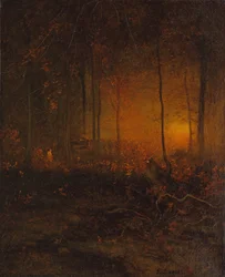 Pozorování sluneční záře, 1887