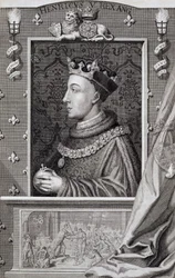 Jindřich V. (1387-1422), podle obrazu v Kensingtonském paláci