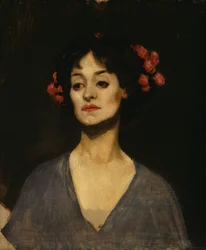 Portrét dámy (tanečnice)