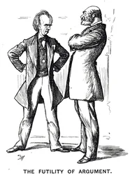 Kreslený film s názvem „The Phrenology Argument – Again“ s titulkem „Marnost argumentu“
