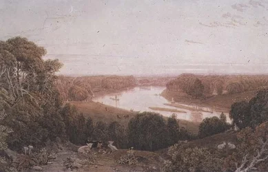 Pohled z Richmond Hill, Surrey