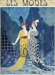 Les Modes (barevné lito)