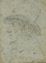 Jacques Hebert (1757-94) (tužka na papíře)