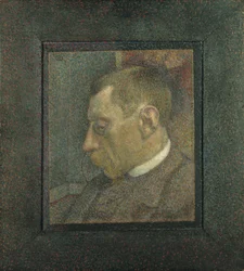 Portrét Emile Verhaeren 1855-1918, 1900.