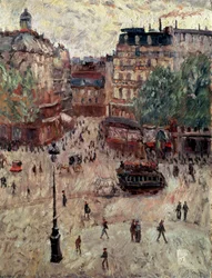 „Náměstí v Paříži“, 1907.