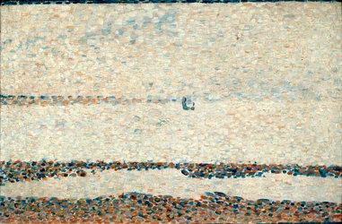 Pláž v Gravelines, 1890