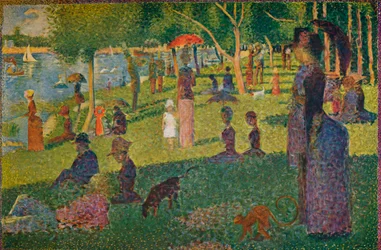 Studie pro neděli na La Grande Jatte, 1884