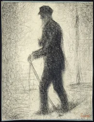 Chůze, kolem roku 1882