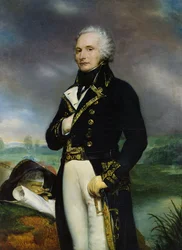 Portrét vikomta Alexandre-Francois-Marie de Beauharnais (1760-94) podle obrazu J. Guerina