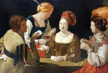 Podvodník s károvým esem, kolem roku 1635