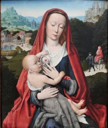 1490 Gerard David Maria s dítětem