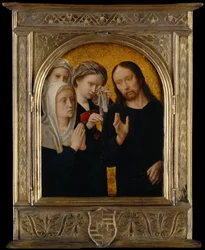 Kristus opouští svou matku, ca. 1500.