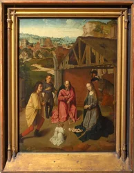 Klanění pastýřů, asi 1485.