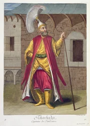 Tchorbadji, kapitán janičárů, 18. století
