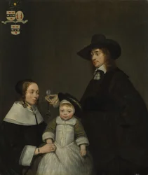 Rodina Van Moerkerkenů, asi 1653-54.