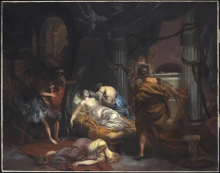 Smrt Kleopatry, 1686
