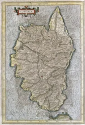 Korsika, Francie (rytina